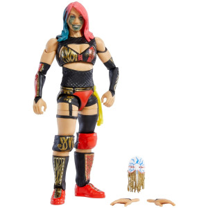 Wwe Asuka Elite Collection Action Figure 6In Posable Collectible Gift For Wwe Fans Ages 8 Years Old Up