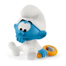 Schleich Smurfs Collectible Retro Cartoon Toys For Boys And Girls Baby Smurf Toy Figurine Ages 3