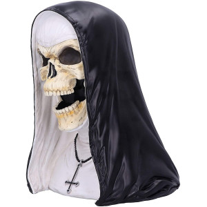 Nemesis Now James Ryman Sister Mortis Skeleton Nun Horror Bust Figurine Black 29 Cm