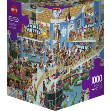 Heye Hy29934 Puzzlestriangular 1000 Pcchaotic Casino Silver