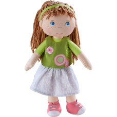 Haba Hedda 12 Soft Doll With Brown Hair Blue Eyes And Embroidered Face For Ages 18 Months And Up