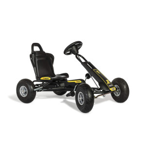 Ferbedo Go Kart At Xracer 105007 Go Kart With Sound Steering Wheel And Air Tyres Black For Children From 3 To 8 Years Old