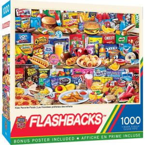 Masterpieces 1000 Piece Jigsaw Puzzle For Adults Family Or Kids Kids Favorite Foods 1925X2675