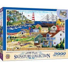 Masterpieces 2000 Piece Jigsaw Puzzle For Adults, Family, Or Kids - Summer Breeze - 39"X27"