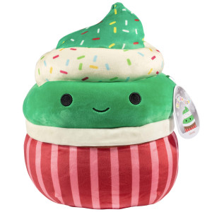 Squishmallow 12 Chantal The Christmas Cupcake Official Kellytoy Christmas Plush Soft And Squishy Holiday Stuffed Animal Toy