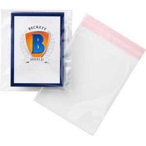 Beckett Shield Standard Size Card Sleeves Resealable Team Bags 100Ct Mtg Card Sleeves Are Smooth Tough Compatible With P