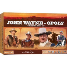 Masterpieces Opoly Board Games - John Wayne Opoly - Officially Licensed Board Games For Adults, Kids, & Family