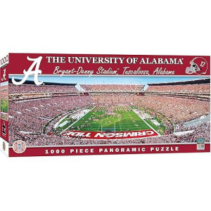 Alabama Panoramic 1000 pc End Zone