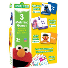 Sesame Street 3 Matching games EDU