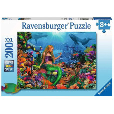 Ravensburger Mermaid Queen 200 Piece Jigsaw Puzzles For Kids Age 8 Years Up Extra Large Pieces