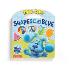 Melissa & Doug Poke-A-Dot Book: Shapes with Blue, Multi