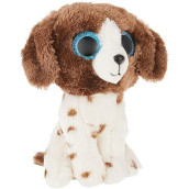 Ty 2007517 Muddles Brown & White Dog Beanie Boo Stuffed Animal, Multicoloured