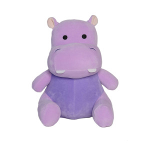 Avocatt Purple Hippo Plush Toy 10 Inches Stuffed Animal Hippopotamus Plushie Hug And Cuddle With Squishy Soft Fabric And Stu