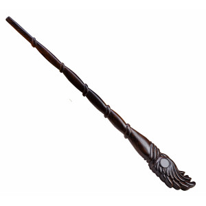 Handicraftviet Wooden Wizard Wand 15 Inch Magic Wand Real Woodcollectible Cosplay Magic Wandmagical Gift For Halloween Chr