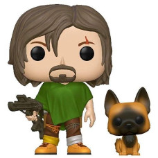 Funko Pop Tv & Buddy: Walking Dead - Daryl With Dog,Multicolor,3.75 Inches,57638