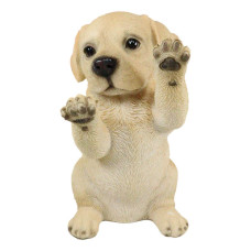 Ebros Realistic Begging Adorable Labrador Puppy On Hind Legs Statue 625 Tall Pet Pal Labradors Dog Breed Collectible Lifelike