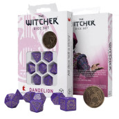 Qworkshop Witcher Dice Set Dandelion Viscount De Lettenhove