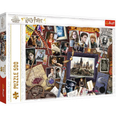 Trefl 916 37400 Ea 500Pcs Harry Potter Red