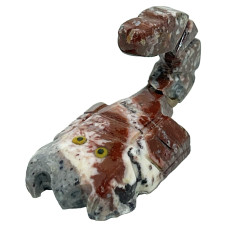 Nelson Creations Llc Scorpion Natural Soapstone Handcarved Animal Carving Charm Totem Figurine 15 Inch