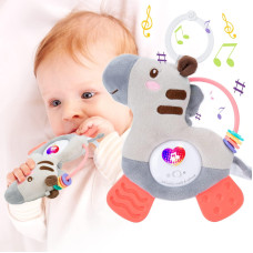 Musical Baby Teething Toys With Soft Lightteething Toys For Babies 0 3 6 9 12 Monthsbpa Free Washable Plush Infant Toys With H