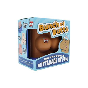 Bunch Of Butts Card Game Fast Paced Funny Family Game Easy To Learn Portable Travel Friendly For Any Occasion Includes Car