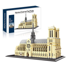 Klmei Xiaodan Architecture Notre Dame De Paris Micro Mini Block 7380 Pcs Model Building Kit Creative Building Set For Any Hobby