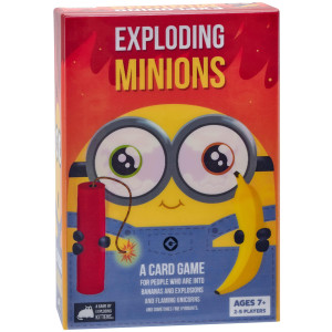 Exploding Minions By Exploding Kittens A Russian Roulette Card Game Easy Familyfriendly Party Games For Kids Teens Adul