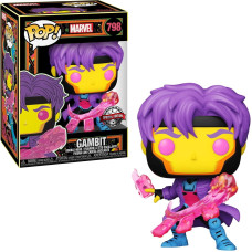 Funko Pop Marvel Xmen Gambit Blacklight