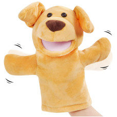 Cozyworld Dog Hand Puppet Puppy Muppets Plush Toys Show Developing Intelligence Gifts For Adults And Kids