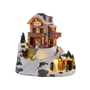 Lemax 15735 Christmas Winterhaus Resort Figurine Polyresin