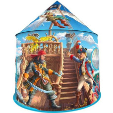 Pirate Ship Play Tent Playhouse For Boys And Girls | Exceptional Pirate Adventure Themed Pop Up Fort For Imaginative Indoor And Outdoor Games | Play Castle For Kids
