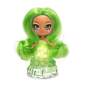 Skyrocket Crystalina Dolls Aventurine Girls Collectible Toys With Color Changing Led Dress And Amulet Necklace