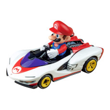 Carrera 64182 Mario Kart Pwing Mario 143 Scale Analog Slot Car Racing Vehicle Go Slot Car Toy Race Track Sets