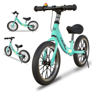 1416 Inch Kids Balance Bike For Big Kids 3 4 5 6 7 8 Years Old No Pedal Training Bicycle With Handbrake And Kickstand Adjusta