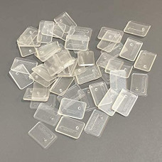 Ebco 50 Pieces Plastic Action Figure Stand Base For 375Inchgi Joe Figure Toy Exclusive Upgrade Clear Display Stand Tooltranspa