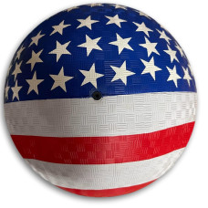 85 Inch Playground Balls Red Blue Green Yellow And Rainbow 1 Ball Usa Flag