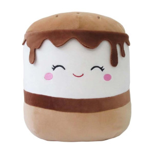 Squishmallow Kellytoys 12 Inch 30Cm Carmelita The Smores Super Soft Plush Toy Animal Pillow