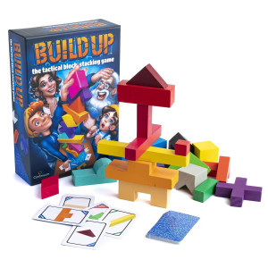 Continuum Games Build Up The Classic Block Stacking Game 20 Block Tumbling Tower Balancing Game 26 Players Ages 8 And Up