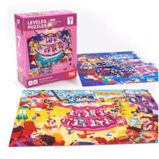 Toi Leveled Puzzles For Kids Aged 6 And Up Toddler Puzzle Preschool Learning Jigsaw Puzzles Large Pieces Educational Game For