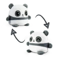 Teeturtle Plushmates Magnetic Reversible Plushies That Hold Hands When Happy Panda Huggable And Soft Sensory Fidget Toy