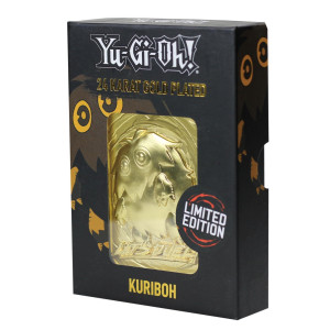 Fanattik Yugioh Limited Edition 24K Gold Plated Collectible Kuriboh