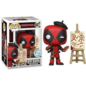 Funko Pop! Marvel: Deadpool Artist Only At Gamestop