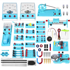 Mysterystone Science Experiment For Kids Electricity And Magnetism Kit For Students Stem Kit Physics Lab Basic Circuit Board Kit