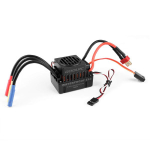 Goolrc Brushless Motor Esc Waterproof 45A Brushless Esc Electric Speed Controller With 55V3A Bec For 110 Rc Car