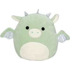 Squishmallows Official Kellytoy Drew The Green Dragon Squishy Soft Stuffed Plush Toy Animal 75 Inches