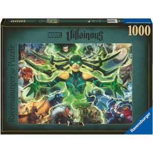 Ravensburger Marvel Villainous Hela 1000 Piece Jigsaw Puzzle For Adults 16903 Every Piece Is Unique Softclick Technology M