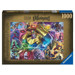 Ravensburger Marvel Villainous Thanos 1000 Piece Jigsaw Puzzle For Adults 16904 Every Piece Is Unique Softclick Technology