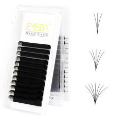 Emeda 2025Mm Long Length Easy Fan Volume Lashes 2D20D Rapid Automatic Blooming Flower Mega Volume Lash Extensions 007Mm C Curl