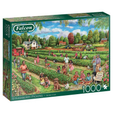 Jumbo Falcon De Luxe Strawberry Picking Puzzle