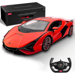 Rastar Rc Car 114 Scale 24Ghz Lamborghini Sian Fkp 37 Radio Remote Control Rc Toy Car Model Vehicle Red